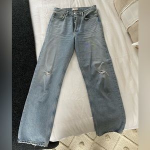 Agolde 90s Pinch waist jeans-Barely Worn